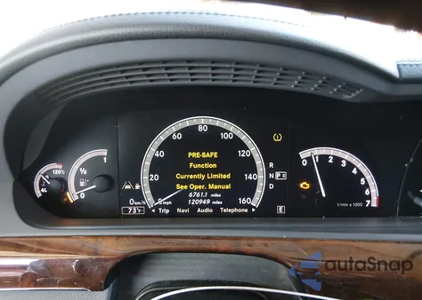 2013 Mercedes-Benz S 550 из США, поврежденный, VIN WDDNG7DB7DA500703